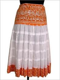 Manufacturers Exporters and Wholesale Suppliers of Sequenced Dye Skirt hyderabad Andhra Pradesh
